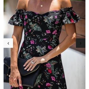NWOT Vici Off the Shoulder Midi dress